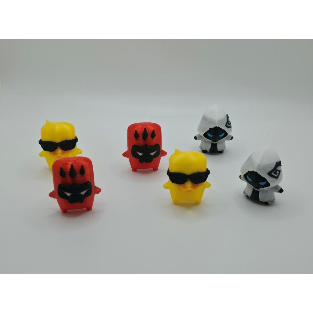 Fortnite Sprites Mini Figures – 1.5” 3D-Printed Collectibles